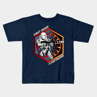 First Order Flametrooper Kids T-Shirt